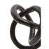 Monica Matte Black Knot Sculpture